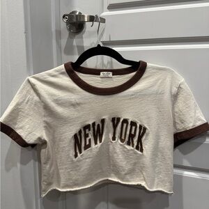 Brandy Melville New York Crop Top
